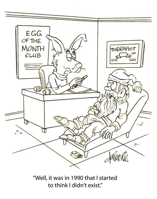 'Well, it was in 1990 that I started to think I didn't exist.'