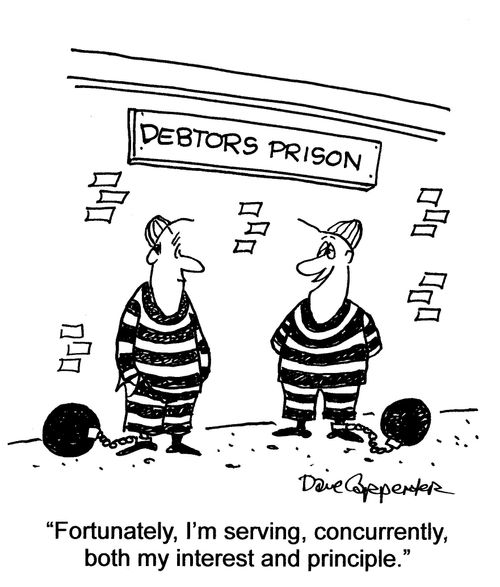 'Fortunately, I'm serving, concurrently, both my interest and principle.'
