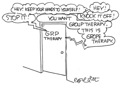 GRP is GROPE, not group, therapy.