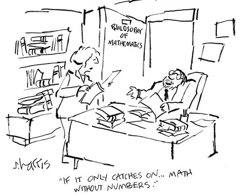 'If it only catches on...math without numbers.'
