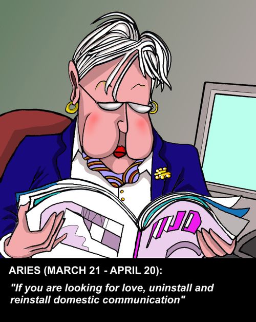 Horoscope: Aries.