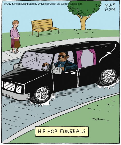 Hip hop funerals.