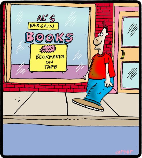 Al's Bargain Books: New Bookmarks on Tape.
