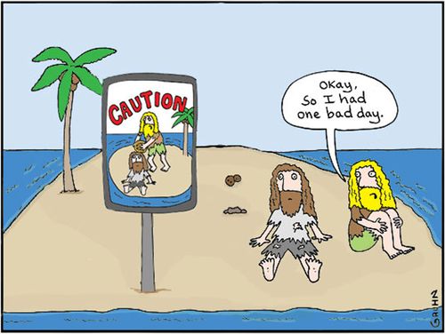 'Okay, so I had one bad day.'