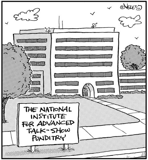 The National Institute for Advanced Talk-Show Punditry.