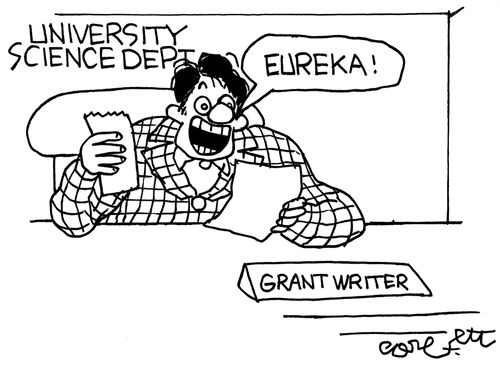 University Science Dept - Grant writer: 'EUREKA!'