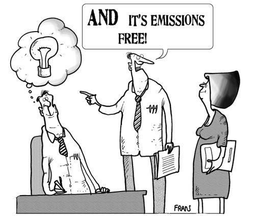 'And it's emissions free!'