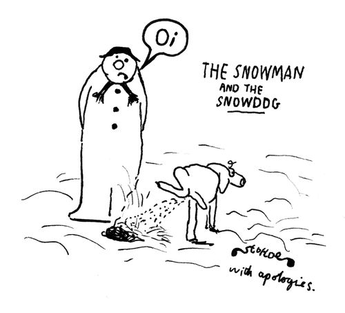 The Snowman and the Snowdog.
