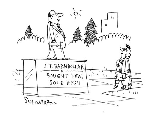 J.T.Barndollar - Bought Low, Sold High.