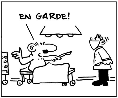 En garde!