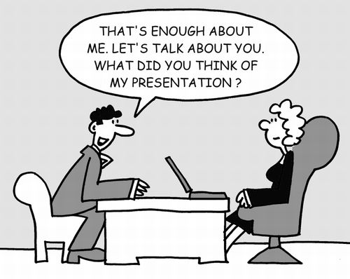 What did you think of my presentation?