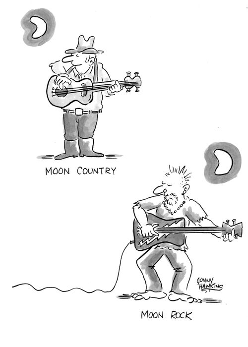 Music from the moon.