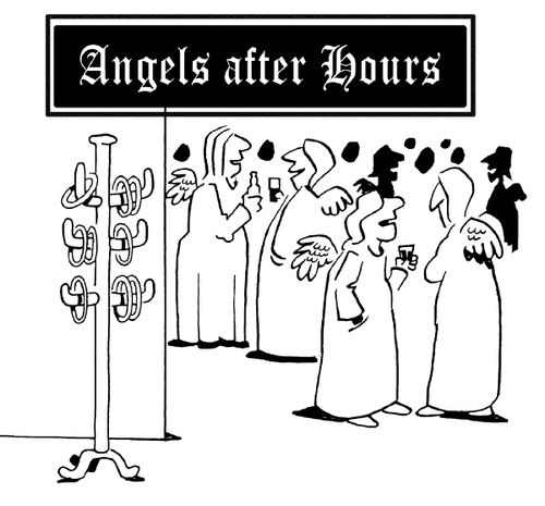 Angels after hours.