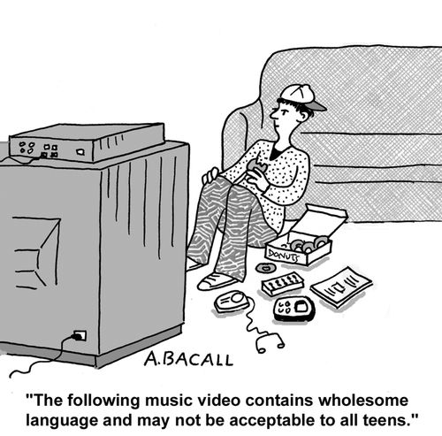 The following music video contains wholesome language...