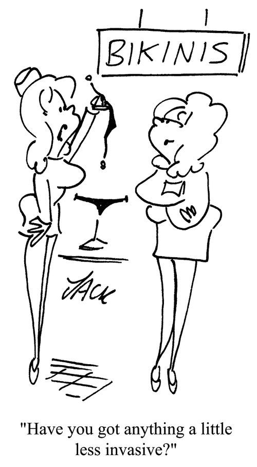 'Have you got anything a little less invasive?'