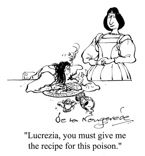 "You must give me the recipe for this poison."