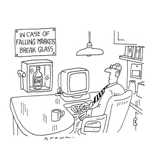 In case of falling markets break glass.