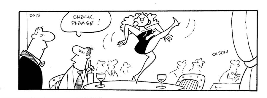 'Check, please!'