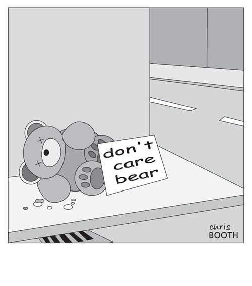 Don't care bear.