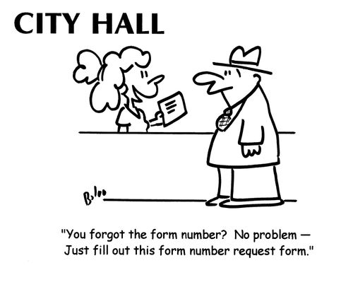 'You forgot the form number? No problem- Just fill out this form number request form.'