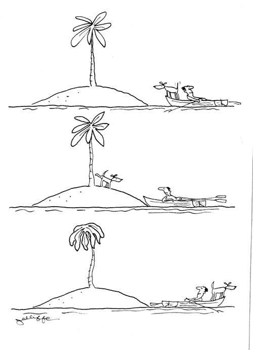 Island visit.