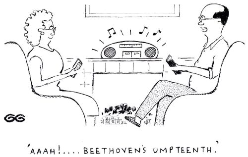 'Aaah!...Beethoven's umpteenth.'