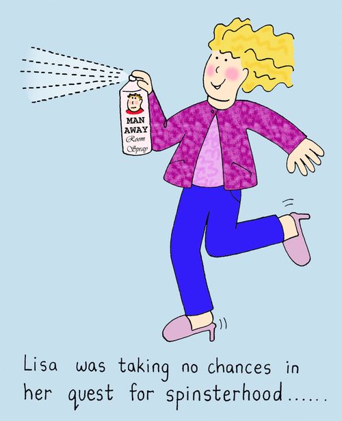 The quest for spinsterhood.