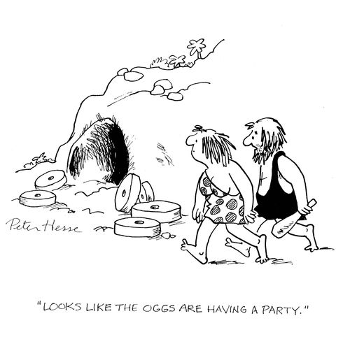 Looks like the Oggs are having a party.'
