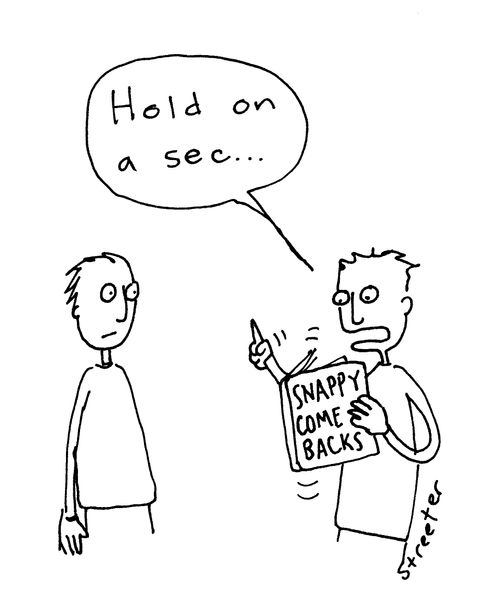 Book of Snappy Comebacks.