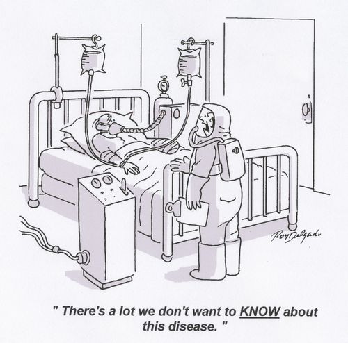 'There's a lot we don't want to know about this disease.'