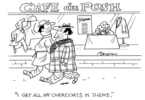'I get all my overcoats in there.'