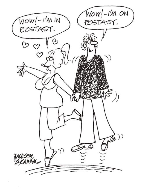 "I'm in ecstacy!"
