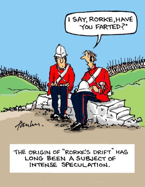 The origin of 'Rorke's drift' has long been a subject of intense speculation.