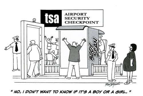 'No, I don't want to know if it's a boy or a girl.'