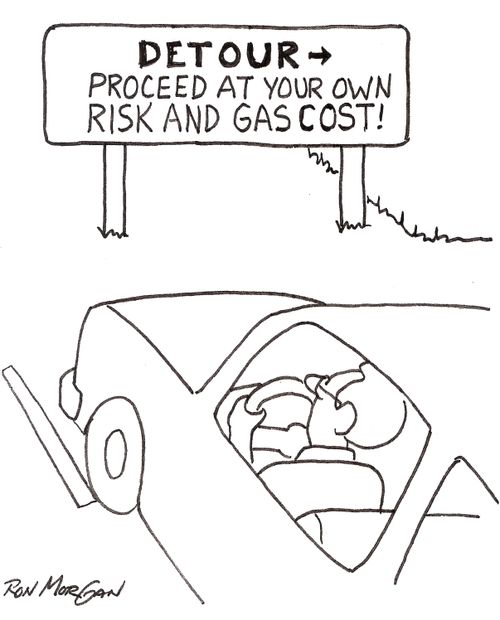 Detour: Proceed at your own risk and gas cost.