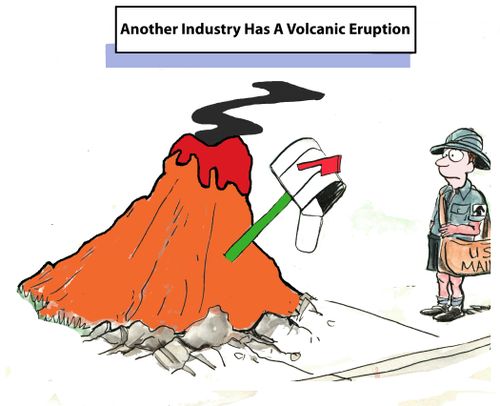 Another Industry Has A Volcanic Eruption