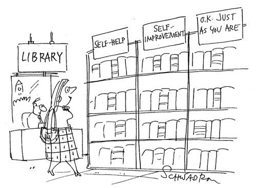 Self-help, Self-improvement and o.k just as you are