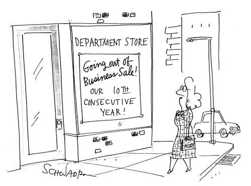 Going Out of Business Sale