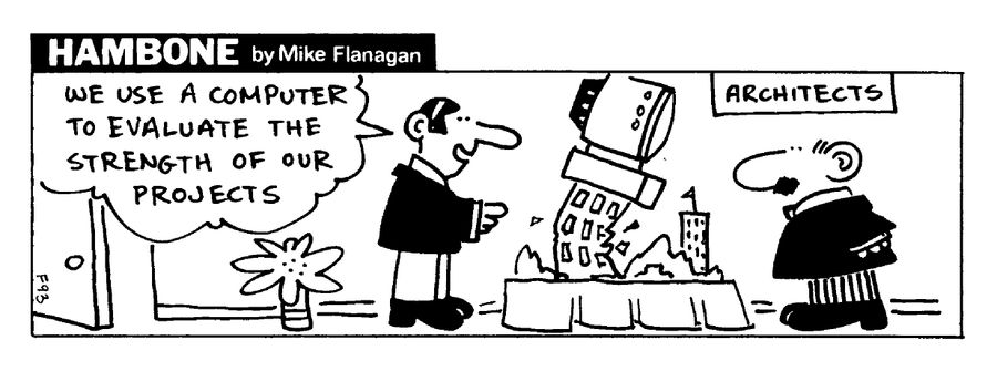 STRIP Hambone: Computer analysing strengths of projects
