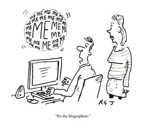 'It's the blogosphere.'