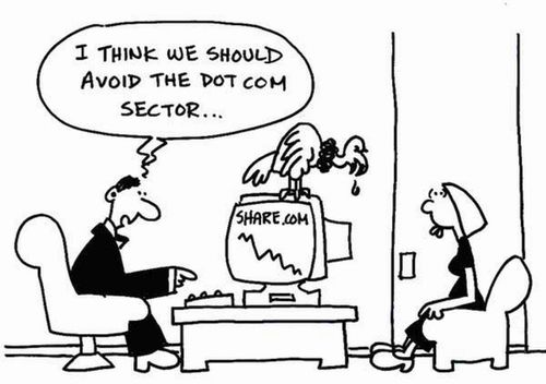 'I think we should avoid the dot com sector.'