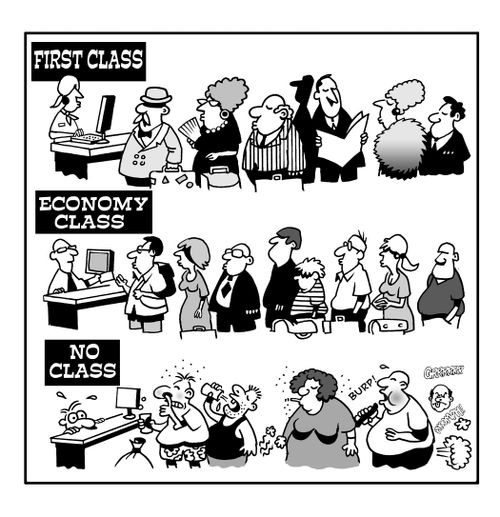 First ClassEconomy ClassNo class.