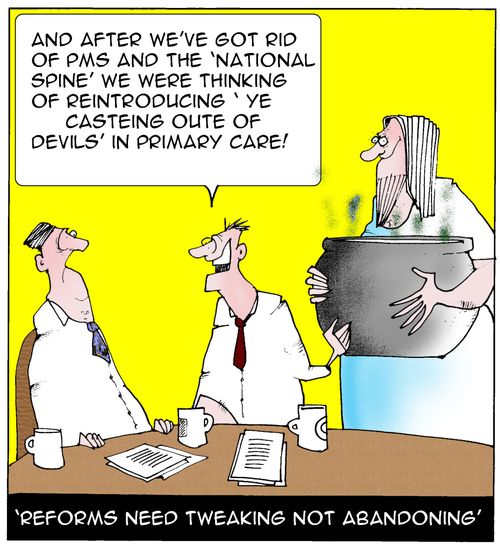 Reforms need tweaking not abandoning.