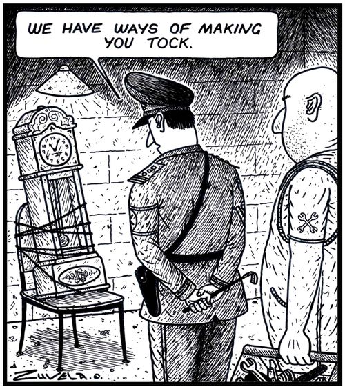 Army Leader: 'We have ways of making you Tock.' 