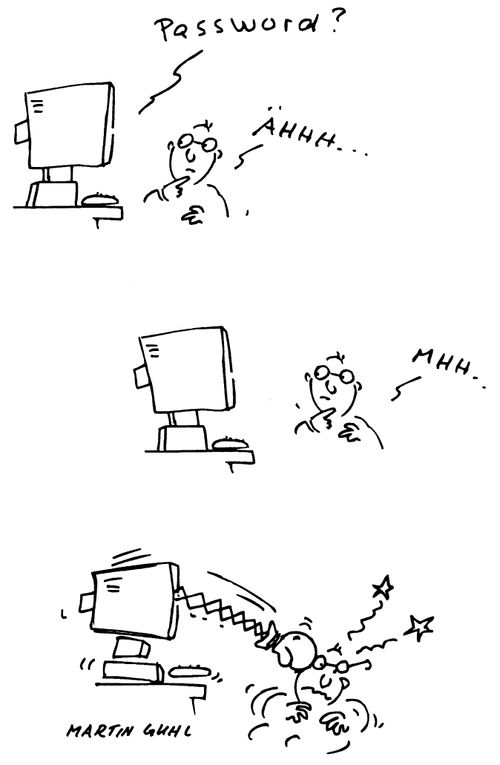 Forgetting a Password