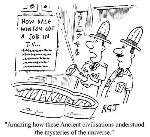 "Amazing how these ancient civilisations understood the mysteries of the universe"