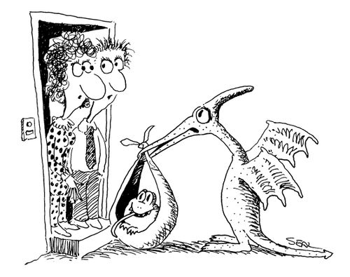 Dragon replaces the stork