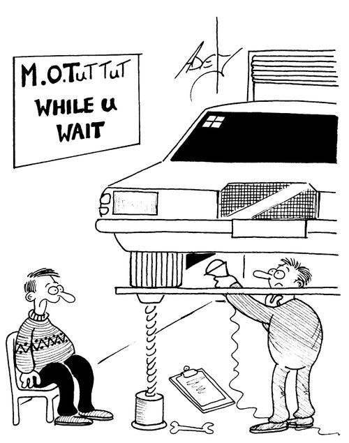 M.O.Tut tut while you wait