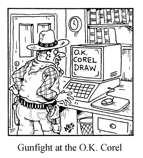 'Gunfight at the O.K. Corel'