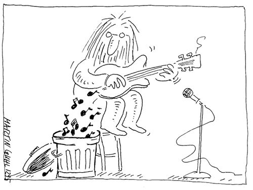 Playing your're music into the bins